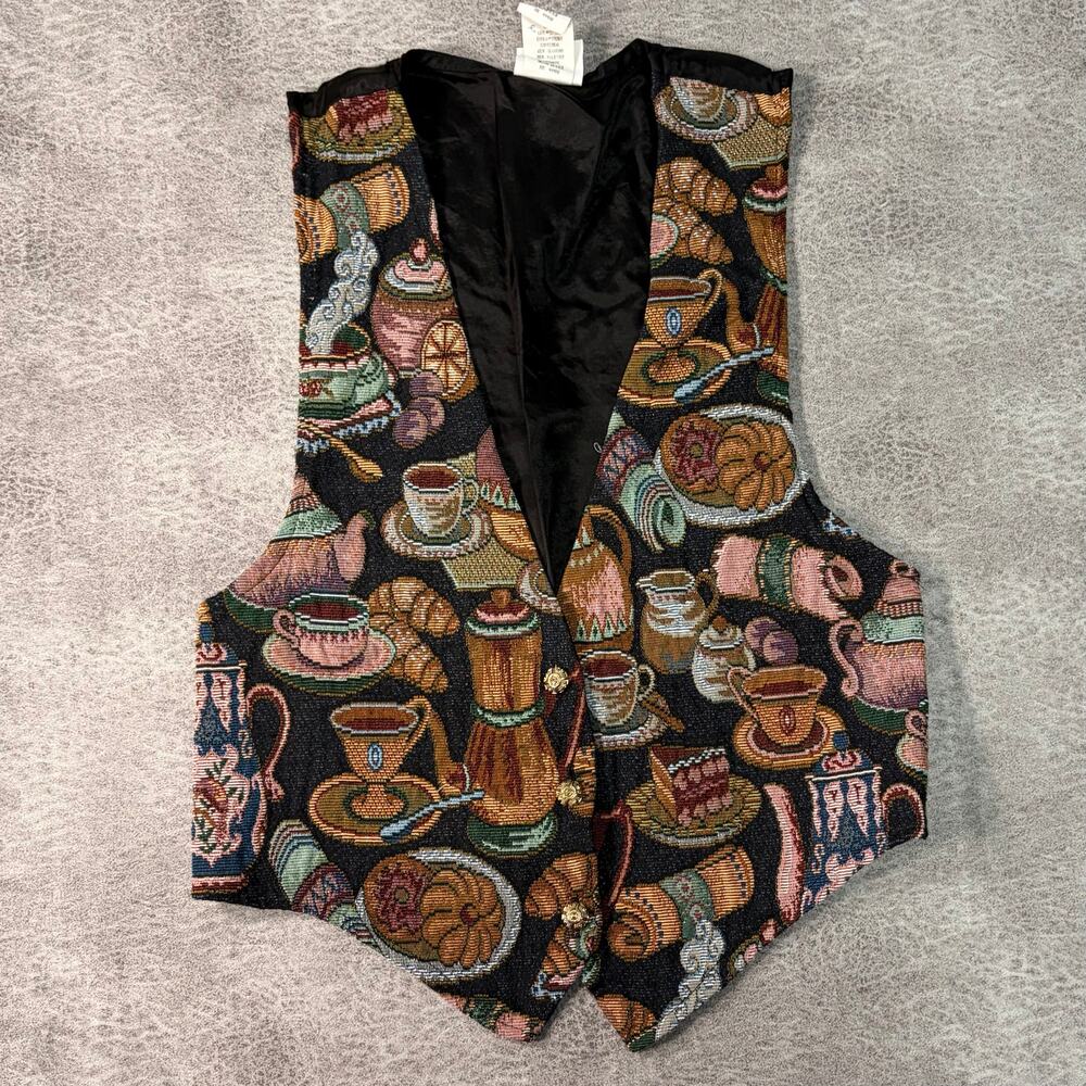 Vintage Backroad Blues Tea Party Vest